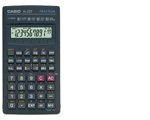 Научен калкулатор CASIO FX 220 Научен калкулатор CASIO FX 220